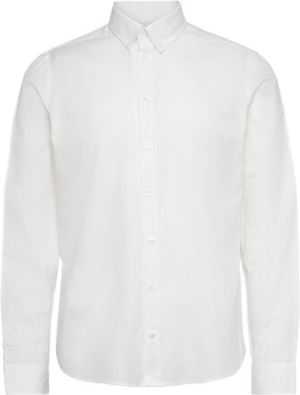 Cfanton Ls Bd Fil A Fil Shirt Tops Shirts Casual White Casual Friday