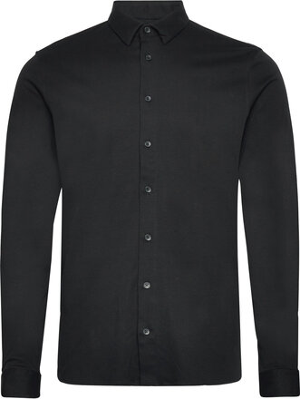 Cfarthur Ls Bu Jersey Shirt Tops Shirts Casual Black Casual Friday