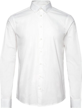 Cfalto Ls Bd Formal Shirt Tops Shirts Business White Casual Friday