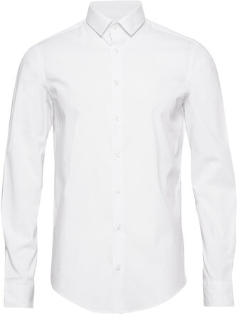 Cfpalle Slim Fit Shirt Tops Shirts Casual White Casual Friday