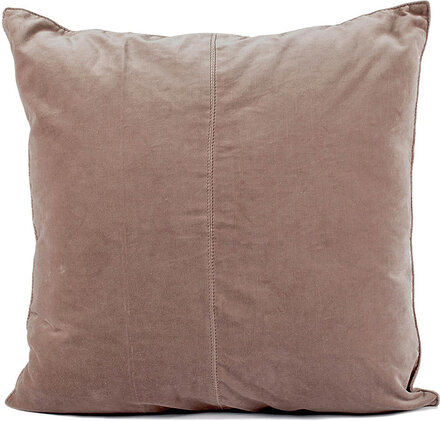 C/C 50X50 Dusty Pink Velvet Home Textiles Cushions & Blankets Cushion Covers Rosa Ceannis*Betinget Tilbud