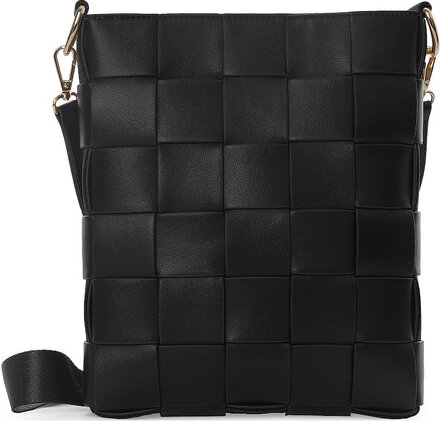 Braided Strap Bag Black Bags Small Shoulder Bags-crossbody Bags Black Ceannis