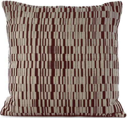 C/C 50X50 Brown-White Manhattan Home Textiles Cushions & Blankets Cushion Covers Brown Ceannis