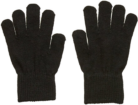 Basic Magic Finger Gloves Accessories Gloves & Mittens Mittens Svart CeLaVi*Betinget Tilbud