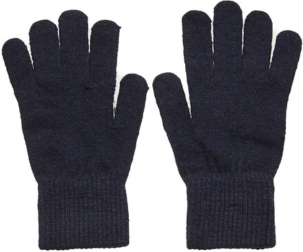 Basic Magic Finger Gloves Accessories Gloves & Mittens Mittens Blå CeLaVi*Betinget Tilbud