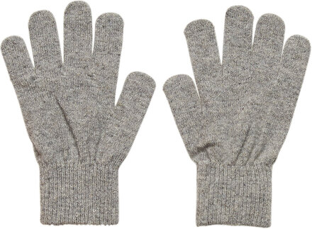 Basic Magic Finger Gloves Accessories Gloves & Mittens Mittens Grå CeLaVi*Betinget Tilbud