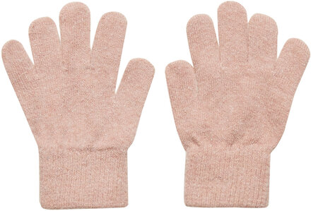 Basic Magic Finger Gloves Accessories Gloves & Mittens Mittens Rosa CeLaVi*Betinget Tilbud