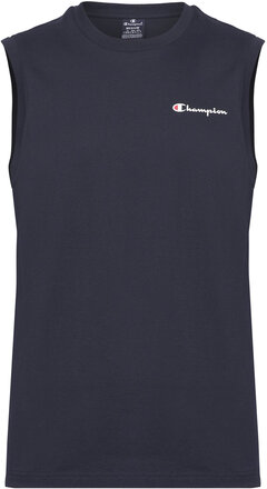 Sleeveless Crewneck T-Shirt Sport T-shirts Sleeveless Navy Champion