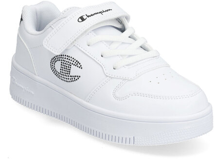 Rd18 Platform Glitter G Ps Low Cut Shoe Sport Sneakers Low-top Sneakers White Champion