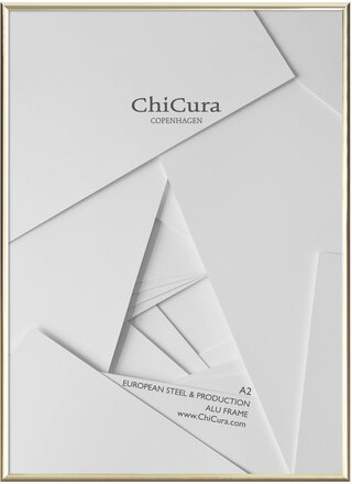 Alu Frame A2 - Acrylic Home Decoration Frames Gold ChiCura