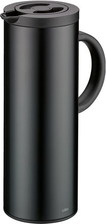 Insulated Jug Firenze 1 L Black Matt Home Tableware Jugs & Carafes Thermal Carafes Svart Cilio*Betinget Tilbud