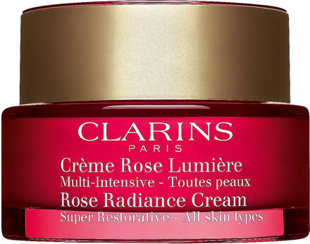 Rose Radiance Cream Super Restorative Beauty WOMEN Skin Care Face Day Creams Clarins*Betinget Tilbud