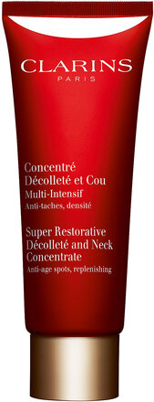 Super Restorative Decollete & Neck Concentrate Beauty WOMEN Skin Care Face Day Creams Clarins*Betinget Tilbud
