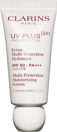 Uv Plus Multi-Protection Moisturizing Screen Beauty WOMEN Skin Care Face Day Creams Nude Clarins*Betinget Tilbud