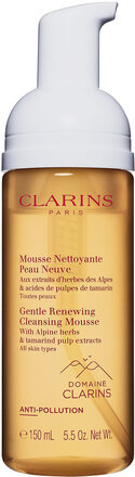 Gentle Renewing Cleansing Mousse Beauty WOMEN Skin Care Face Cleansers Mousse Cleanser Nude Clarins*Betinget Tilbud