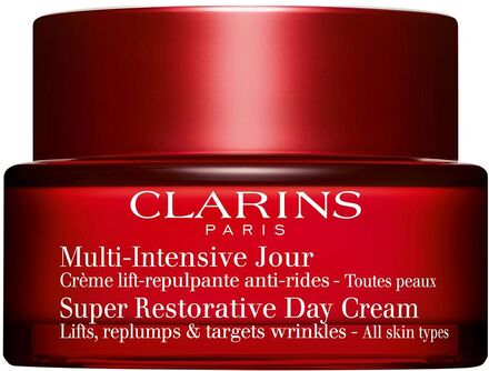 Super Restorative Day Cream All Skin Types Fugtighedscreme Dagcreme Nude Clarins