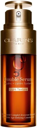 Double Serum Light Texture Serum Ansiktsvård Nude Clarins