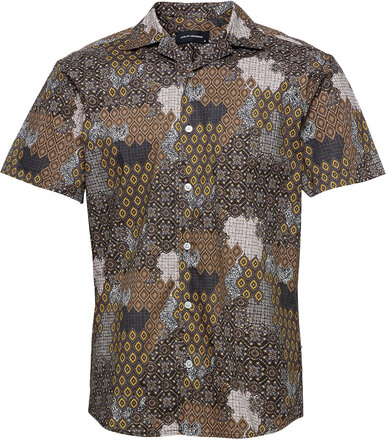 Bowling Parker S/S Tops Shirts Short-sleeved Multi/patterned Clean Cut Copenhagen