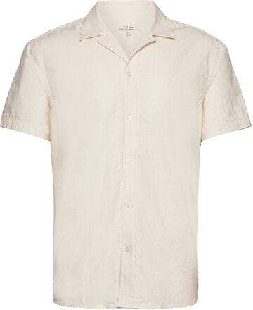 Clean Bowling Rio S/S Tops Shirts Short-sleeved Cream Clean Cut Copenhagen
