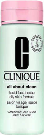 All About Clean Liquid Facial Soap - Oily Beauty WOMEN Skin Care Face Cleansers Cleansing Gel Nude Clinique*Betinget Tilbud