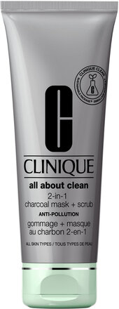 All About Clean Charcoal Mask + Scrub Beauty Women Skin Care Face Face Masks Clay Mask Nude Clinique