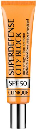 Superdefense City Block Spf 50 Daily Energy + Face Protector Dagkräm Ansiktskräm Nude Clinique