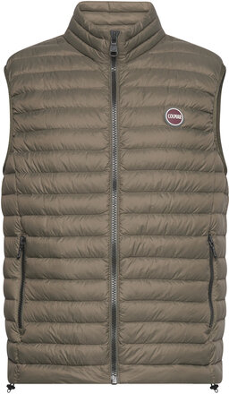 Mens Down Vest Vest Kakigrønn Colmar*Betinget Tilbud