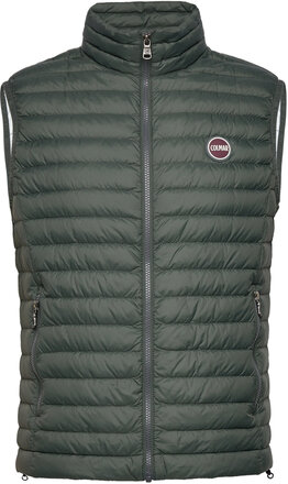 Mens Down Vest Vest Kakigrønn Colmar*Betinget Tilbud