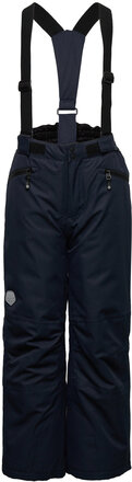 Ski Pants W.pockets Outerwear Snow/ski Clothing Snow/ski Pants Marineblå Color Kids*Betinget Tilbud