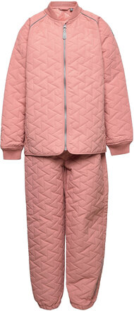 Thermal Set Outerwear Thermo Outerwear Thermo Sets Rosa Color Kids*Betinget Tilbud