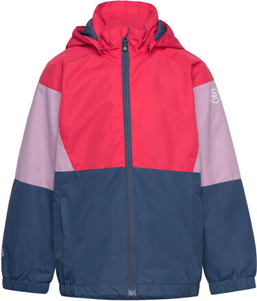 Jacket - Rec. - Colorblock Outerwear Jackets & Coats Windbreaker Multi/mønstret Color Kids*Betinget Tilbud