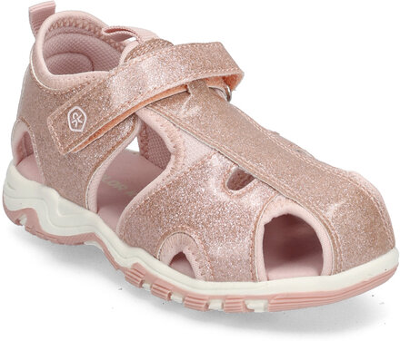 Baby Sandals W. Velcro Strap Shoes Summer Shoes Sandals Pink Color Kids