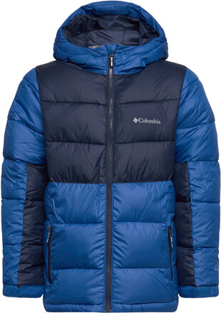 Pike Lake Ii Hooded Jacket Sport Jackets & Coats Puffer & Padded Blue Columbia Sportswear