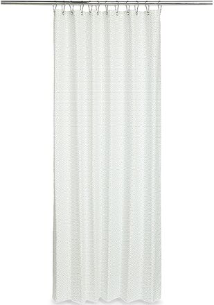 Fern Shower Curtain W/Eyelets 200 Cm Home Textiles Bathroom Textiles Shower Curtains Green Compliments
