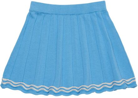 Lt. Knitted Tennis Skirt Dresses & Skirts Skirts Midi Skirts Blue Copenhagen Colors
