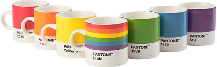 Espresso Cup 7 Pcs. Pride Gift Box Home Tableware Cups & Mugs Espresso Cups Multi/mønstret PANT*Betinget Tilbud