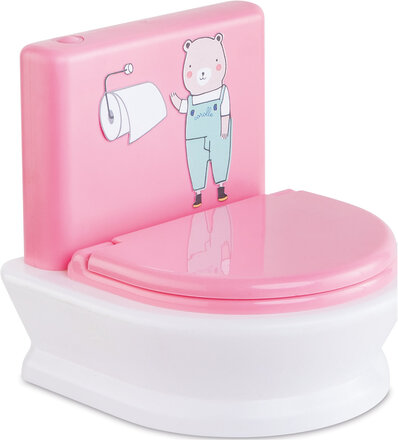 Corolle Doll Accessories Interactive Toilet Toys Dolls & Accessories Dolls Accessories Pink Corolle