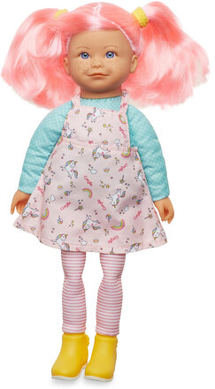 Corolle Rdc Rainbow Doll Praline Toys Dolls & Accessories Dolls Multi/mønstret Corolle*Betinget Tilbud