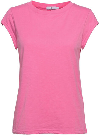 Cc Heart Basic T-Shirt T-shirts & Tops Short-sleeved Rosa Coster Copenhagen*Betinget Tilbud