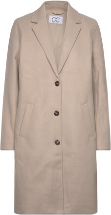 Cc Heart Ariana Coat Outerwear Coats Winter Coats Cream Coster Copenhagen