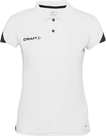 Pro Control Impact Polo W T-shirts & Tops Polos Hvit Craft*Betinget Tilbud