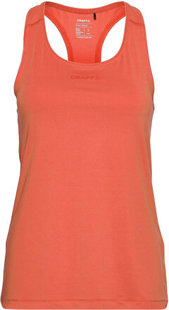 Adv Essence Singlet W T-shirts & Tops Sleeveless Oransje Craft*Betinget Tilbud