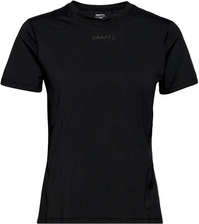 Adv Essence Ss Tee W T-shirts & Tops Short-sleeved Svart Craft*Betinget Tilbud