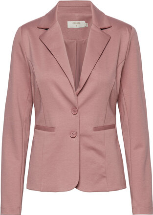 Anett Blazer Blazers Single Breasted Blazers Pink Cream