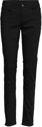 Lottecr Plain Twill - Coco Fit Bottoms Jeans Skinny Black Cream