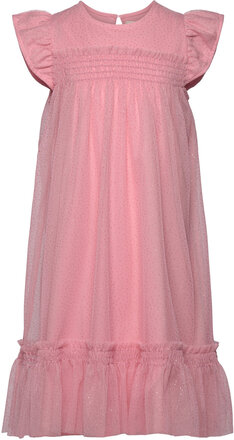 Dress Mesh Dresses & Skirts Dresses Partydresses Pink Creamie