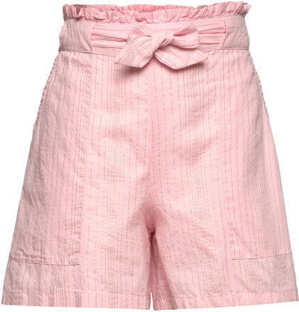 Shorts Cotton Lurex Bottoms Shorts Pink Creamie