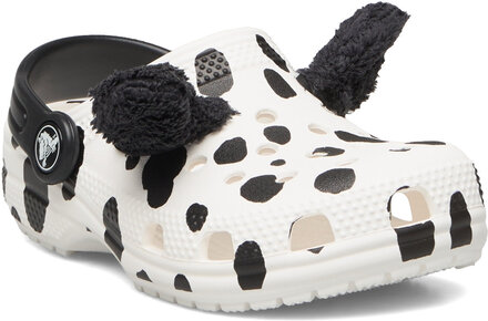 Classic I Am Dalmatian Clog T Shoes Clogs Hvit Crocs*Betinget Tilbud