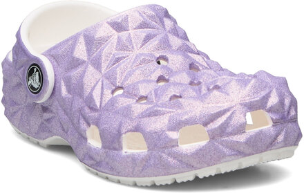 Classic Iridescent Geo Cgk Shoes Clogs Purple Crocs