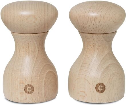 Lyon Grinder Set Home Kitchen Kitchen Tools Grinders Salt & Pepper Shakers Beige CrushGrind*Betinget Tilbud